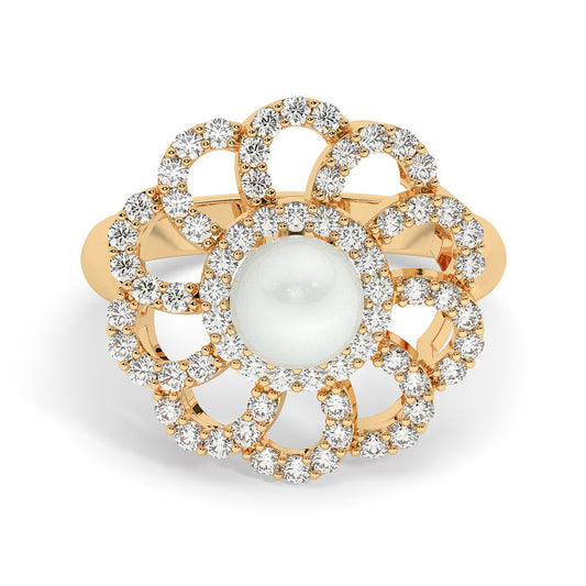 "The pearl is the queen of gems and gem of queens" - Grace Kelly. Our queen of gems ring is for the beautiful women who are all queens at heart.